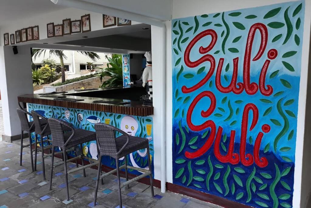 Ferienwohnung Cowrie Beach Haven Studio Mombasa Exterior foto